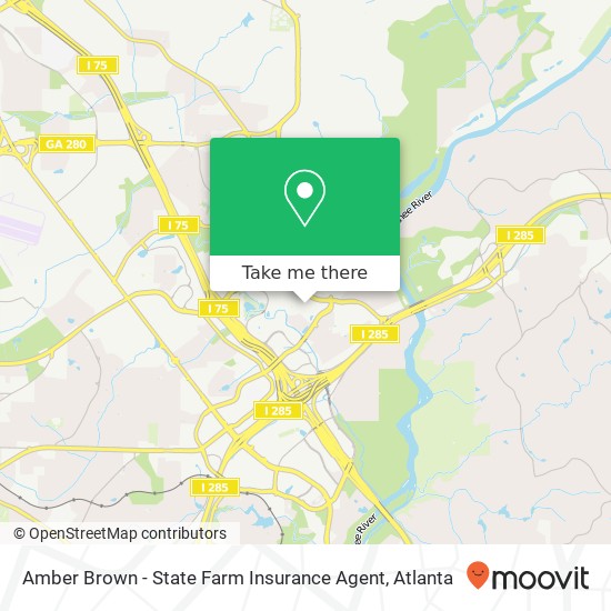 Amber Brown - State Farm Insurance Agent map