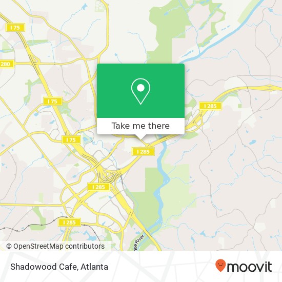 Shadowood Cafe map