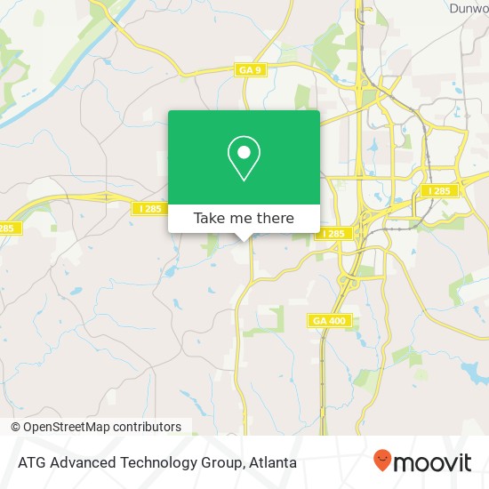 ATG Advanced Technology Group map