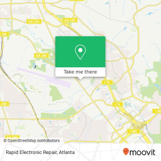 Rapid Electronic Repair map