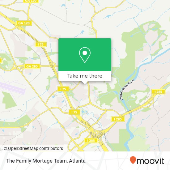 The Family Mortage Team map