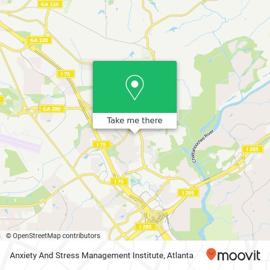 Mapa de Anxiety And Stress Management Institute