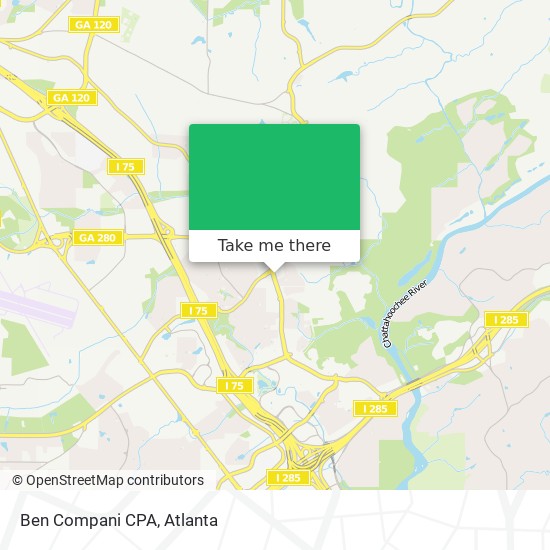 Ben Compani CPA map