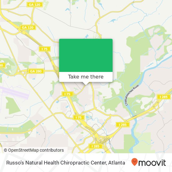 Mapa de Russo's Natural Health Chiropractic Center