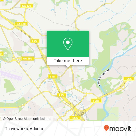 Mapa de Thriveworks