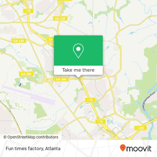 Mapa de Fun times factory