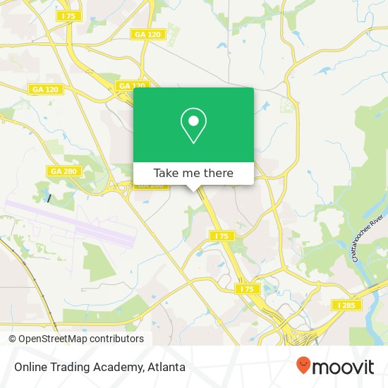 Mapa de Online Trading Academy