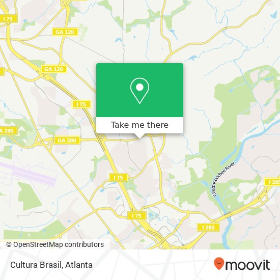 Cultura Brasil map