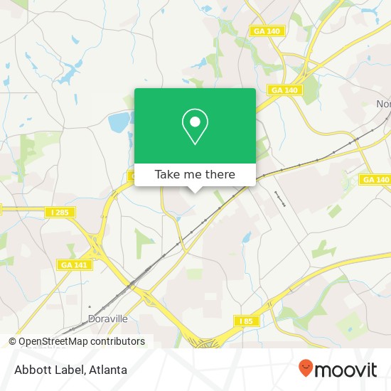 Abbott Label map