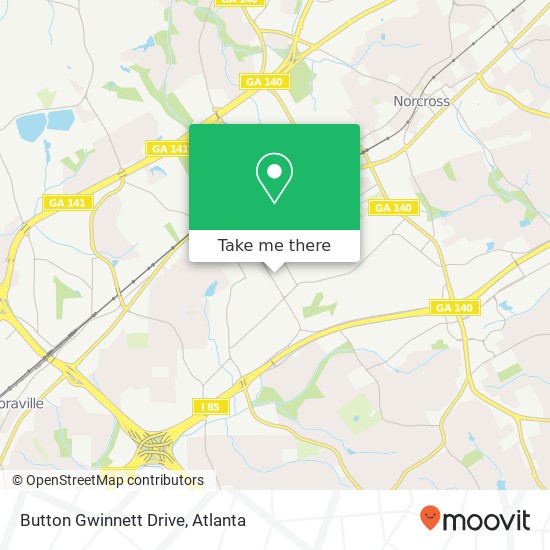Button Gwinnett Drive map