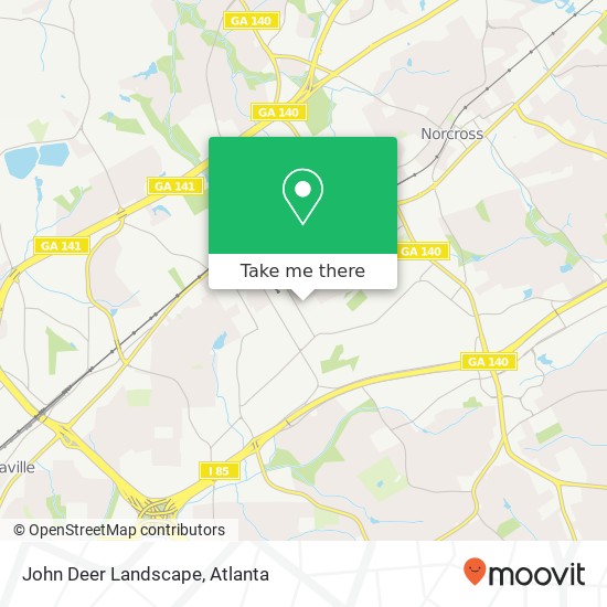 John Deer Landscape map