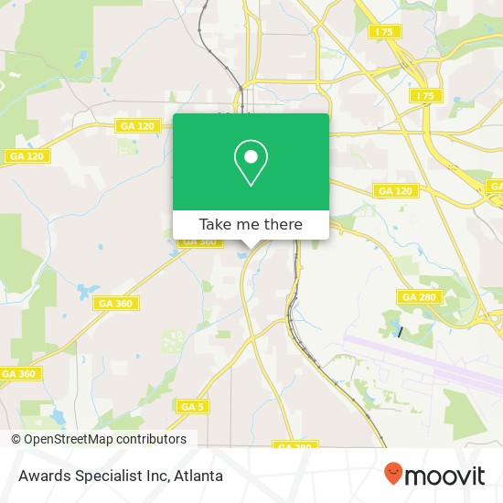 Awards Specialist Inc map
