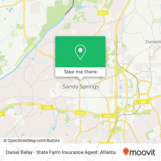 Daniel Belay - State Farm Insurance Agent map