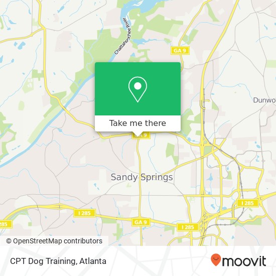 CPT Dog Training map