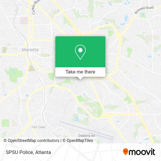 SPSU Police map