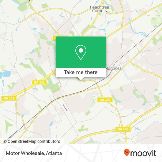 Motor Wholesale map