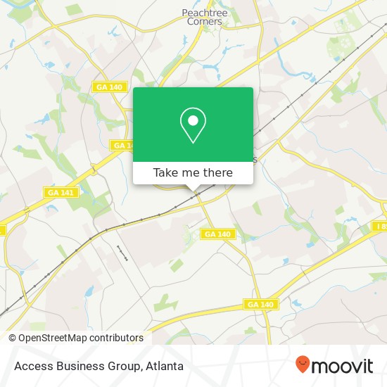 Access Business Group map