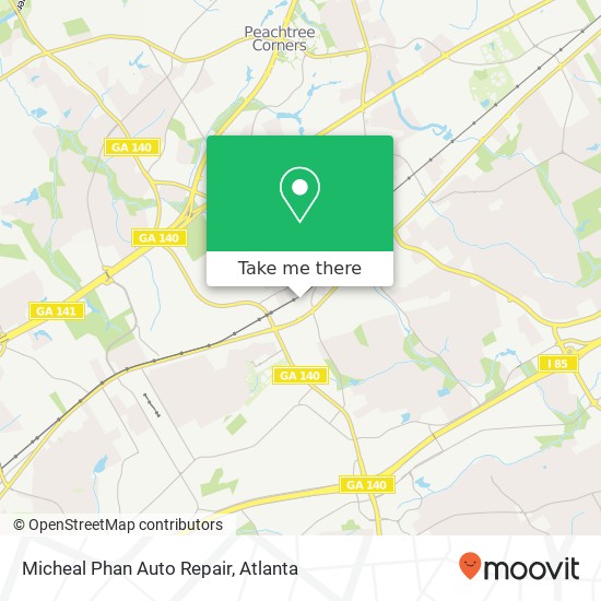 Micheal Phan Auto Repair map