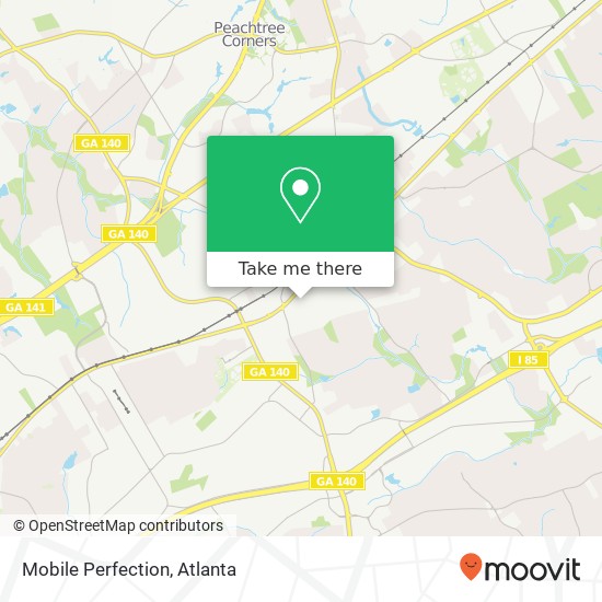 Mobile Perfection map