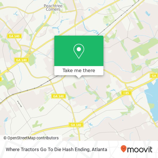 Mapa de Where Tractors Go To Die Hash Ending