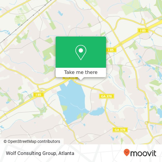 Wolf Consulting Group map