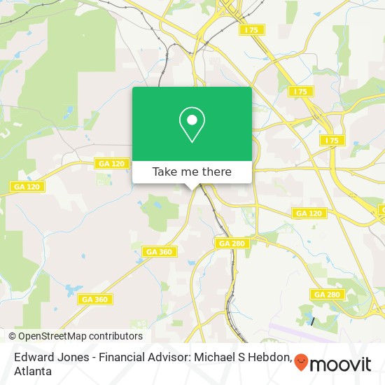 Edward Jones - Financial Advisor: Michael S Hebdon map