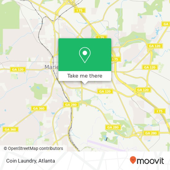 Coin Laundry map