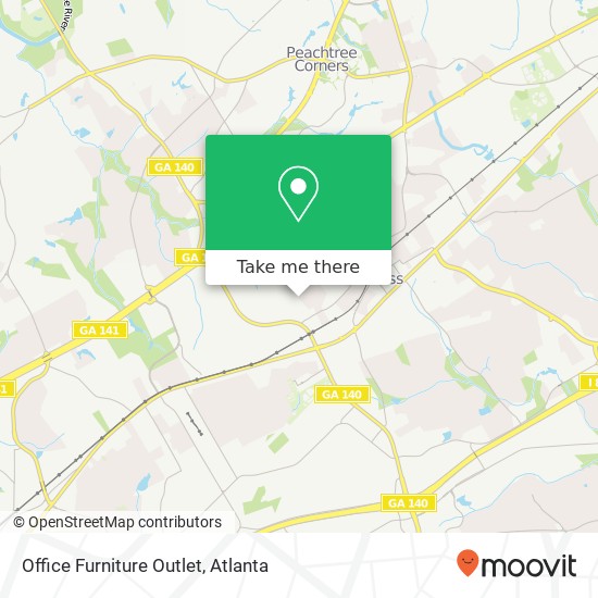 Office Furniture Outlet map