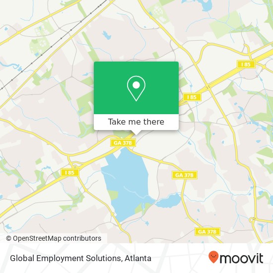 Mapa de Global Employment Solutions