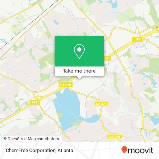 ChemFree Corporation map