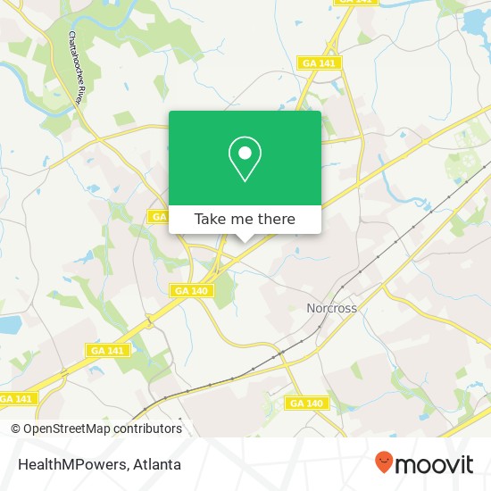 HealthMPowers map