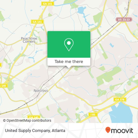 Mapa de United Supply Company