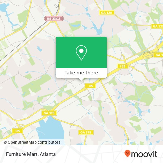 Furniture Mart map