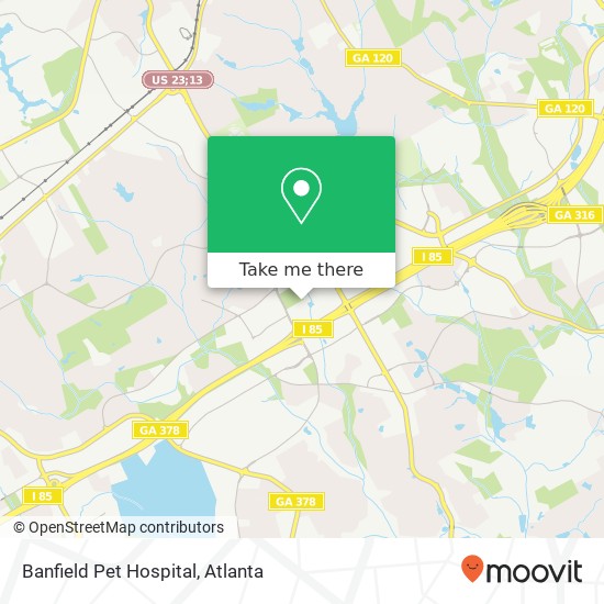 Banfield Pet Hospital map