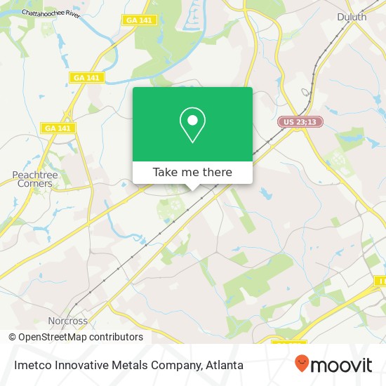 Imetco Innovative Metals Company map