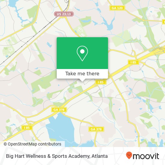 Mapa de Big Hart Wellness & Sports Academy