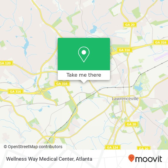 Wellness Way Medical Center map