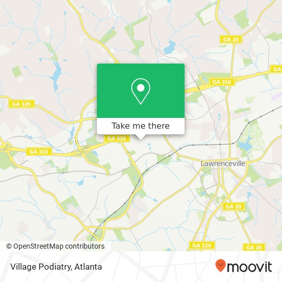 Mapa de Village Podiatry