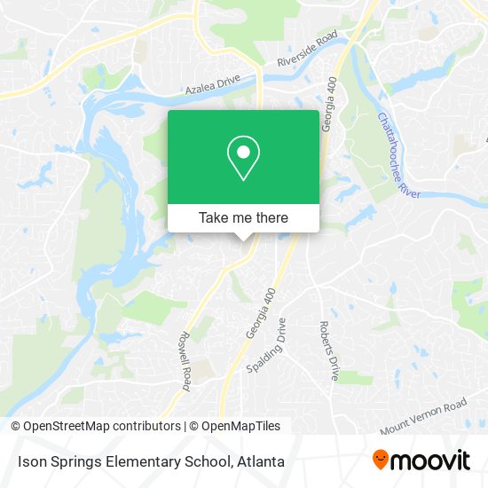 Ison Springs Elementary School map