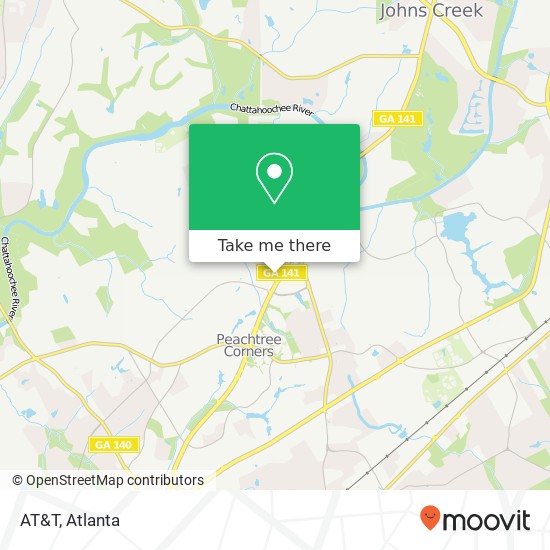 AT&T map