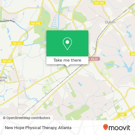 New Hope Physical Therapy map