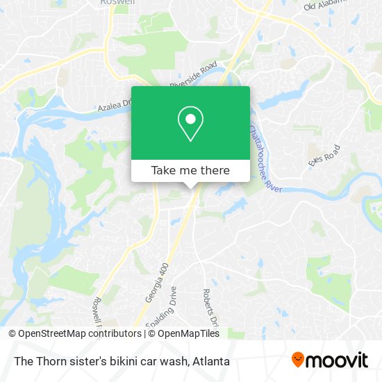 Mapa de The Thorn sister's bikini car wash