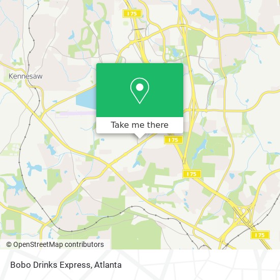 Mapa de Bobo Drinks Express
