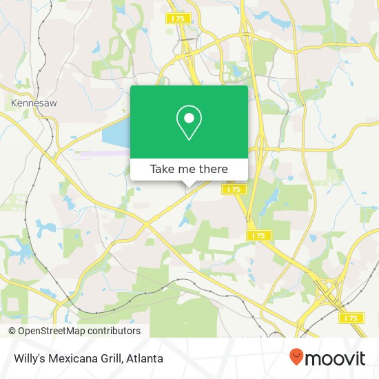 Willy's Mexicana Grill map