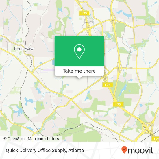 Quick Delivery Office Supply map