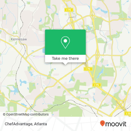 ChefAdvantage map