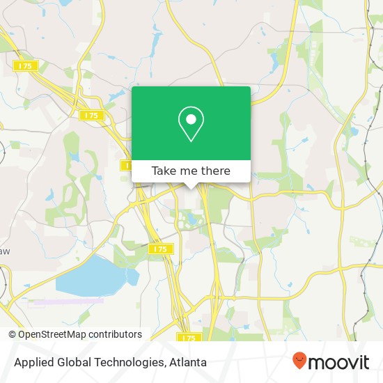 Applied Global Technologies map
