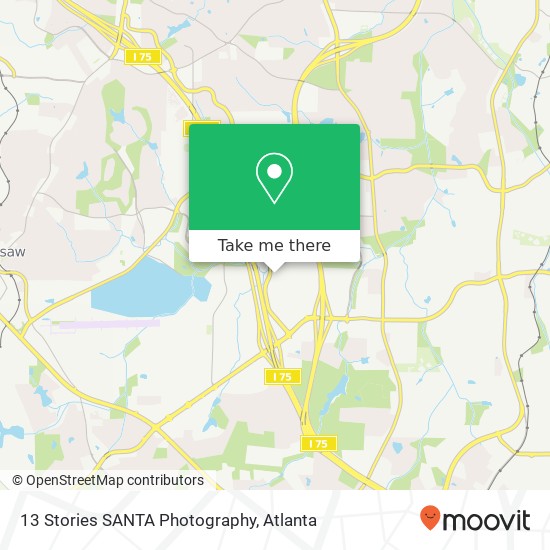 13 Stories SANTA Photography map