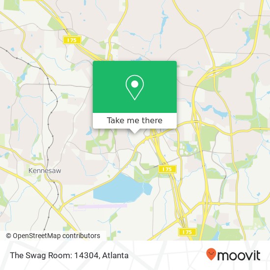 Mapa de The Swag Room: 14304