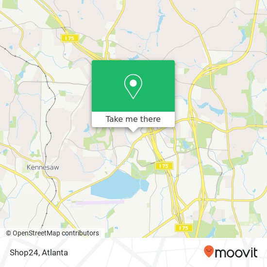 Shop24 map